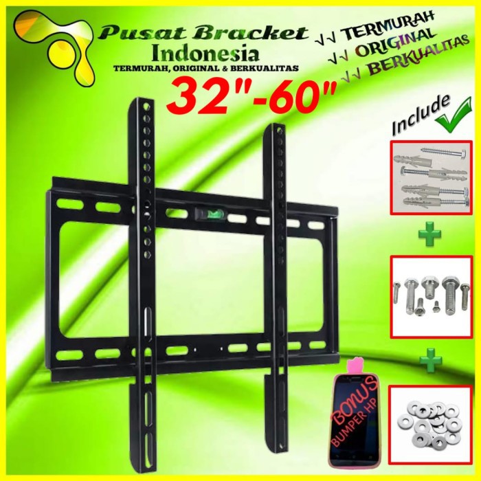 Bracket TV 32&quot; s/d 60&quot; Waterpass | IMPORT | ORIGINAL | IZ.US60.001