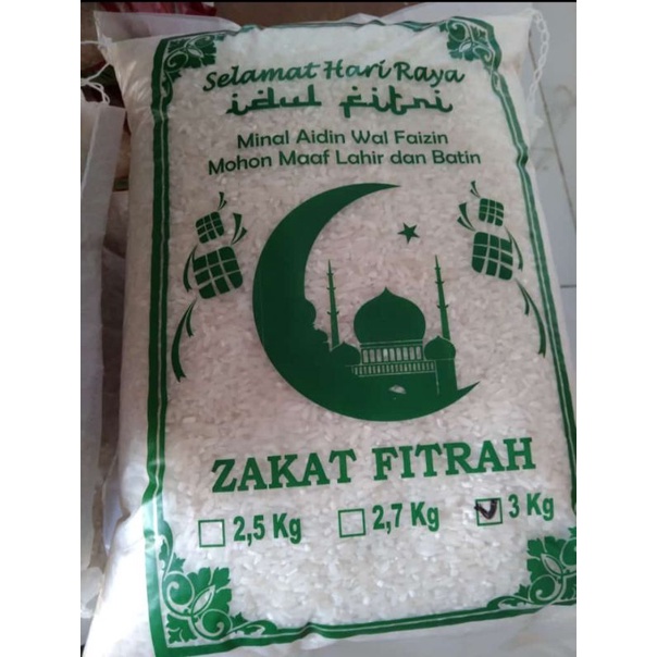 

Beras Zakat Fitrah 3kg