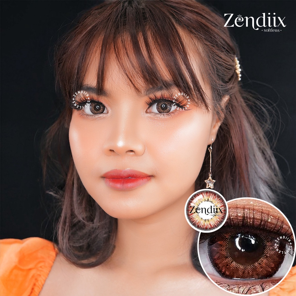 Softlens STYLISH Warna HAZEL Normal Minus