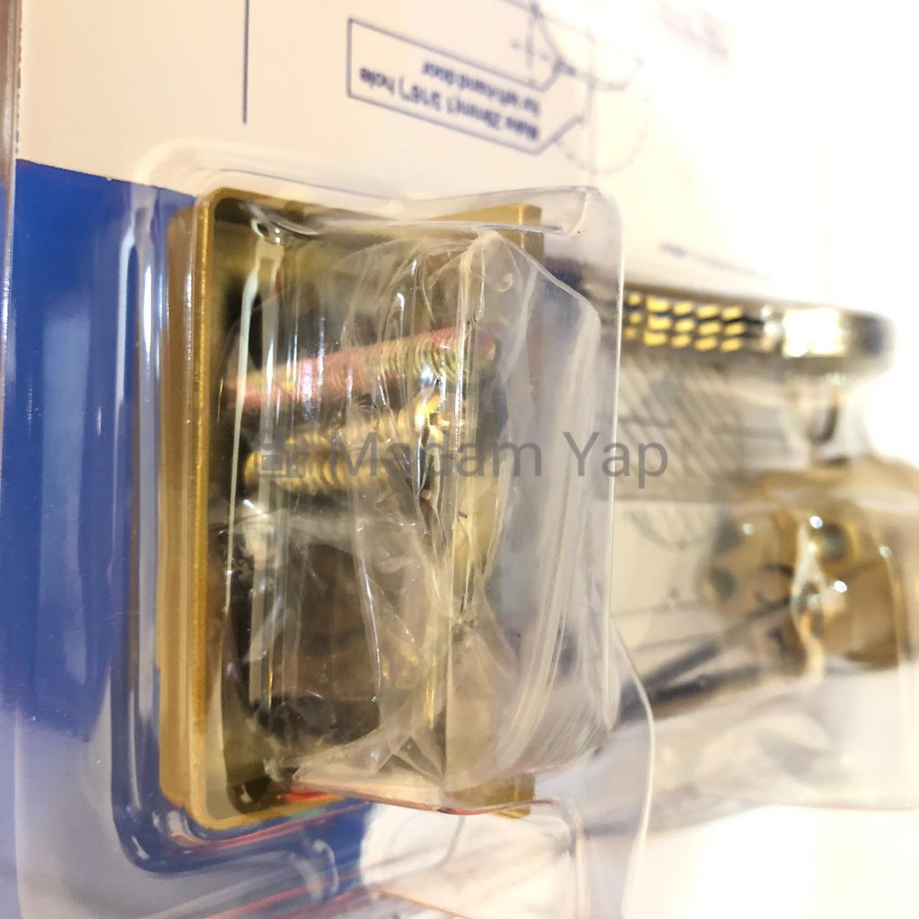Kunci Pintu Otomatis VYBA - Kunci Kodok Coklat Rumah Auto Lock