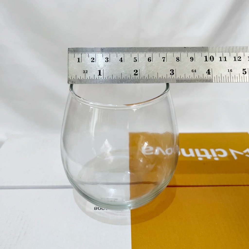Gelas Kaca Set Bulat Isi 6pcs Seri Tuscany Merek Citinova | Gelas Unik| Gelas Cafe | Hampers Kado Gelas | Souvenir Gelas-5