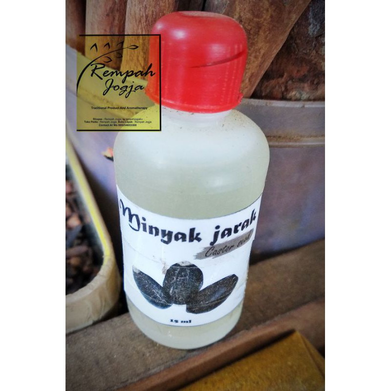 

MINYAK JARAK | RICINUS COMMUNIS | KEMASAN 15 ML