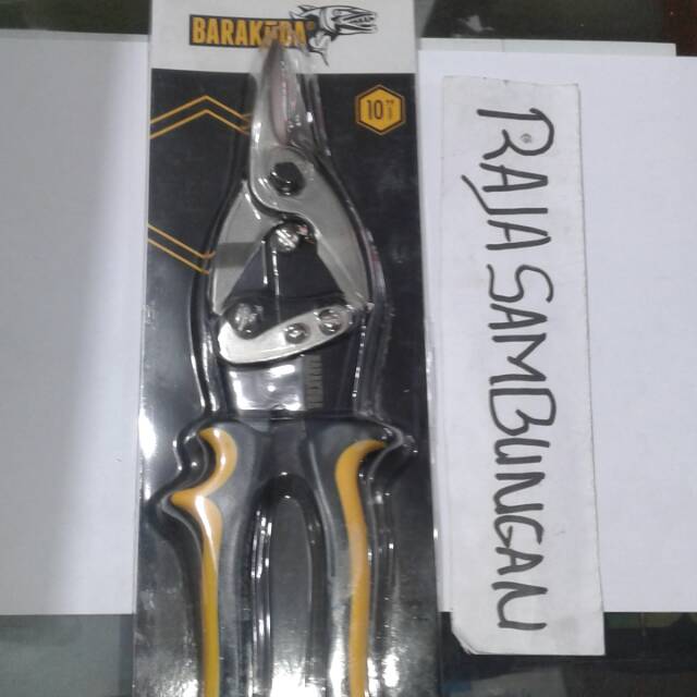 

Gunting baja ringan barakuda gunting seng 10 inch gunting hollo DISKON7