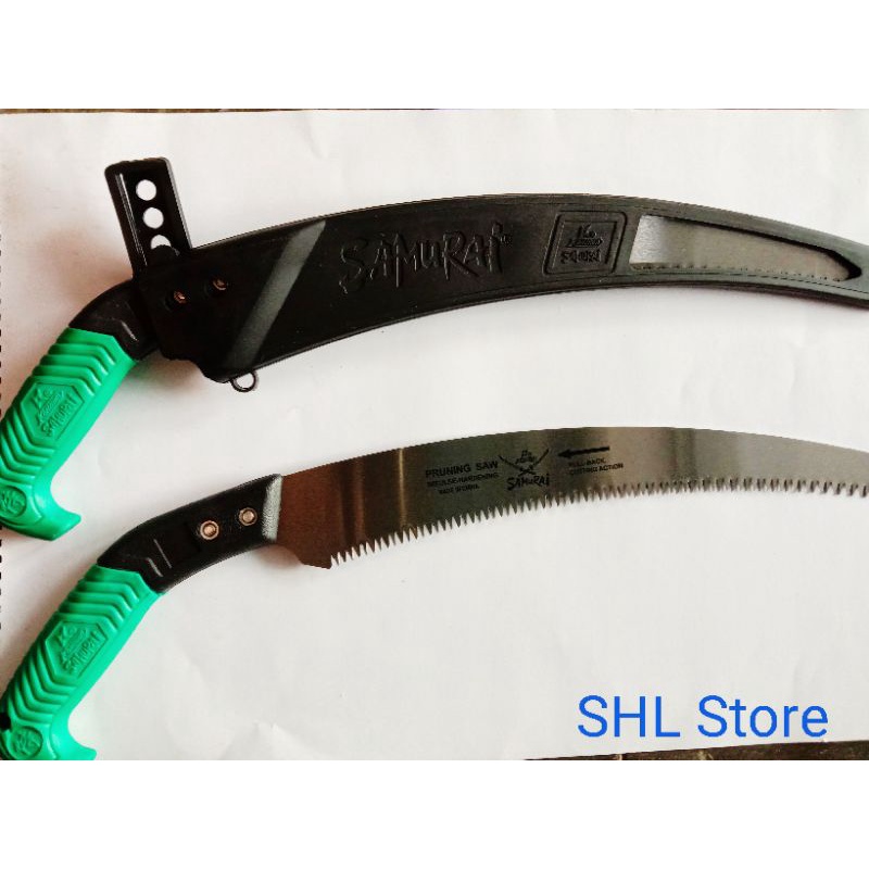 GERGAJI KOPI SAMURAI GRAJI RANTING DAHAN BONSAI+SARUNG GERGAJI - GERGAJI KAYU