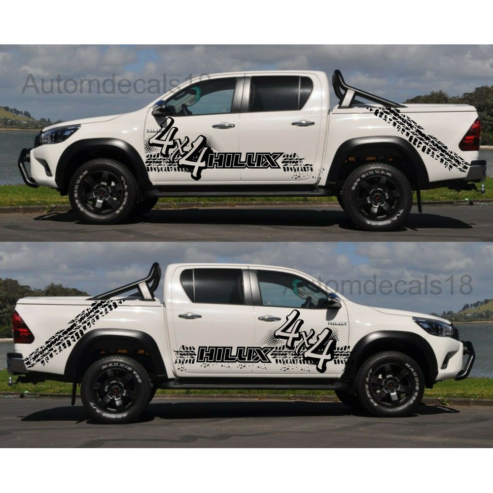 Promo Stiker Mobil Cutting Stiker Ranger Stiker Hilux Stiker Navara Stiker Triton Stiker Reptor Shopee Indonesia