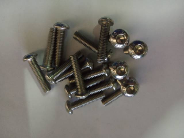 Button L M6 X 25 (2,5cm)stainless 304