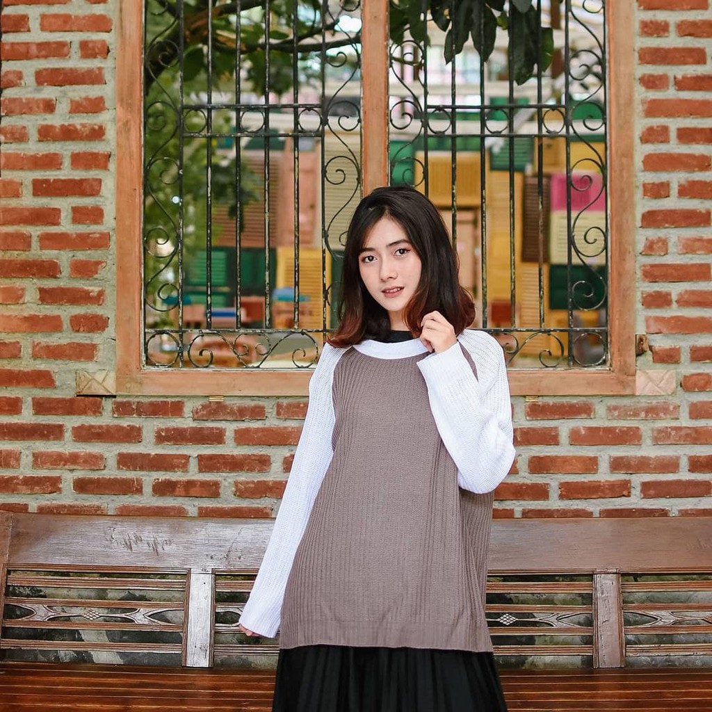 Nara Grosir - Valle Sweet l Sweater Polos l Sweater Pria dan Wanita