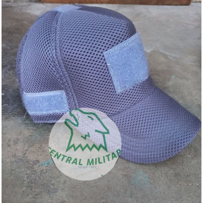 Topi Jaring Velcro - Topi Tactical