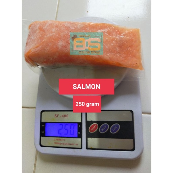 

Ikan salmon fillet Frozen fresh 250 gram