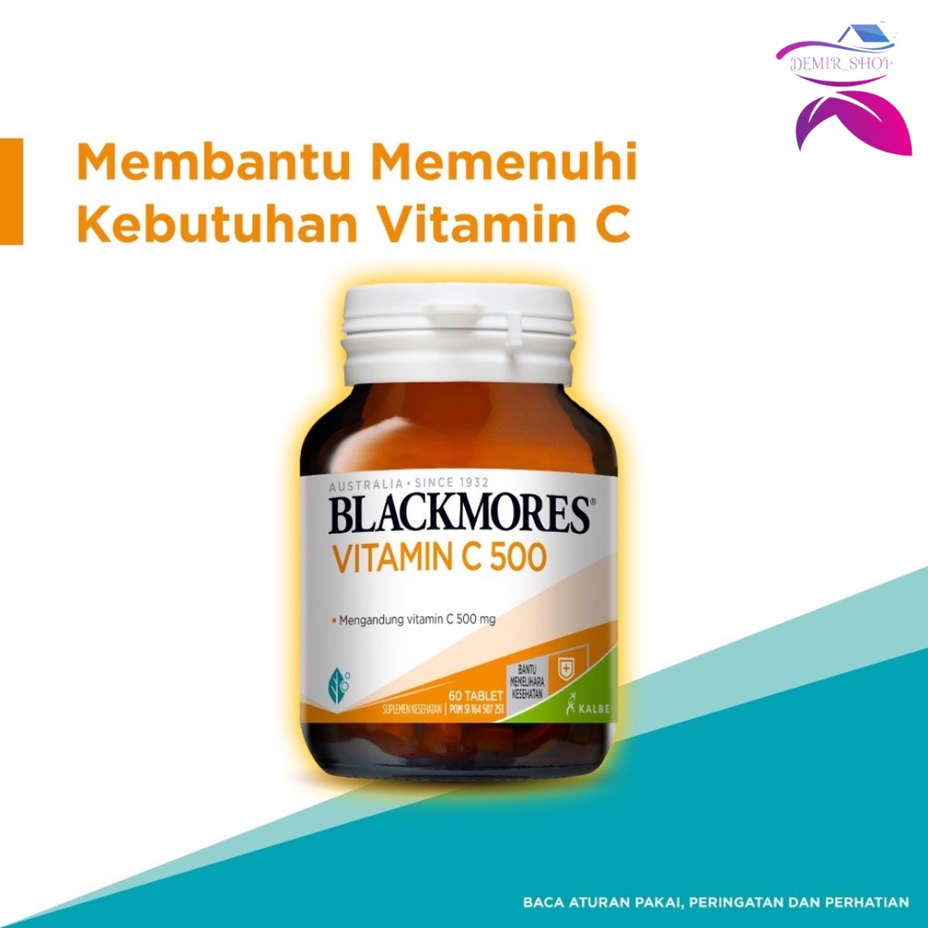 Blackmores Vitamin C 500 mg isi 60 Tablet / Vitamin C 500 mg