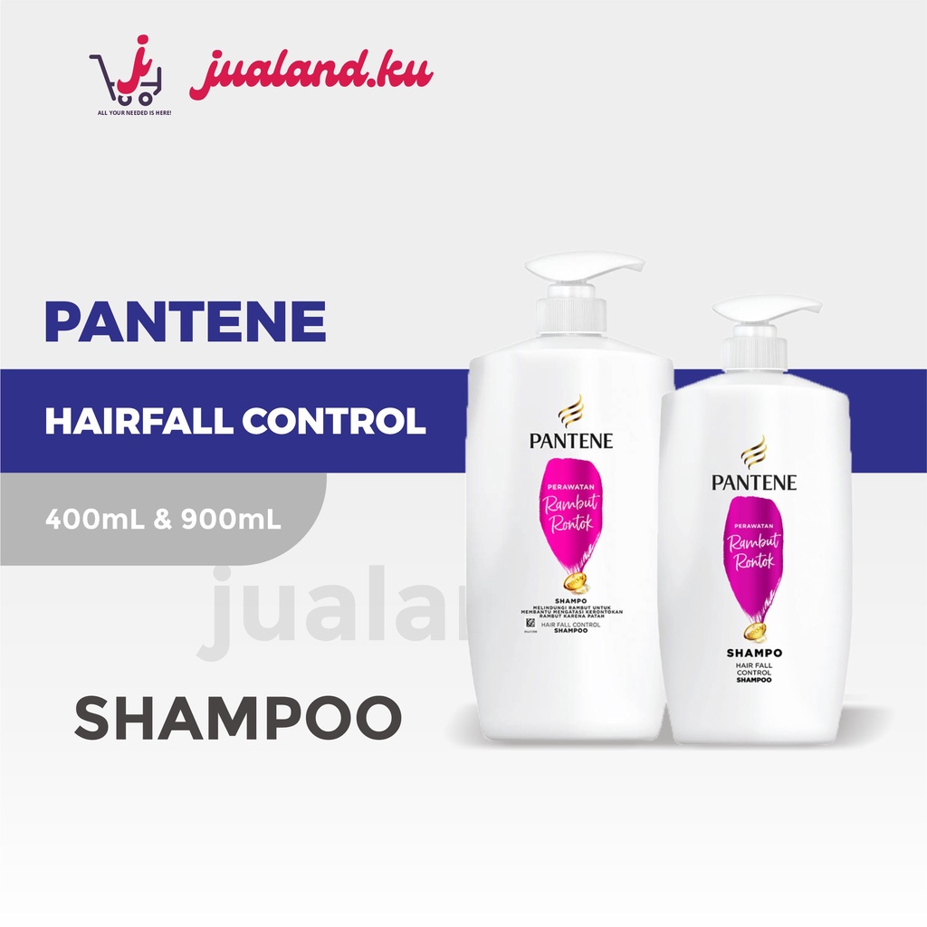 Shampoo Pantene Hair Fall Control 70mL / 400mL / 900mL