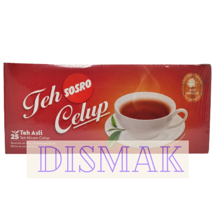 Teh Sosro Celup Black Tea 25