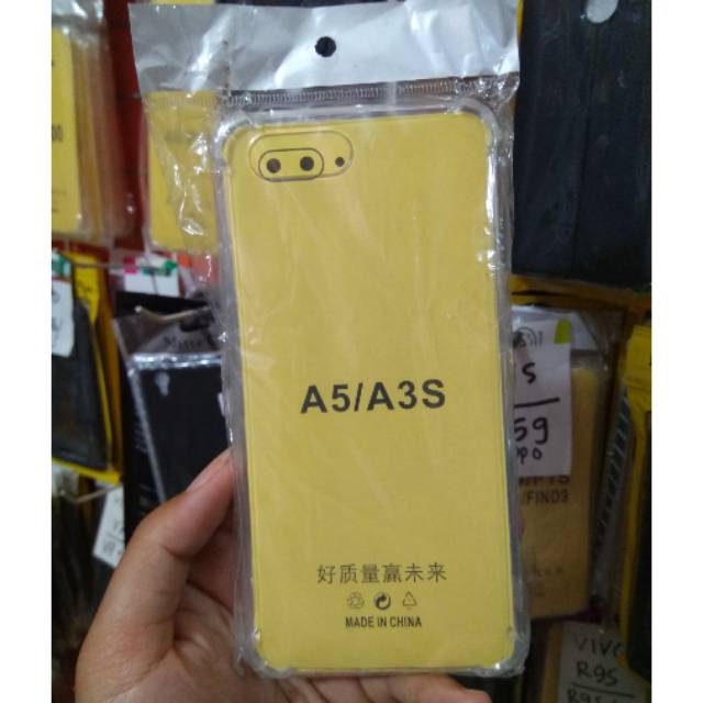 ANTI CRACK OPPO A3S OPPO A5  SOFTCASE ANTI CRACK OPPO A3S PROMO