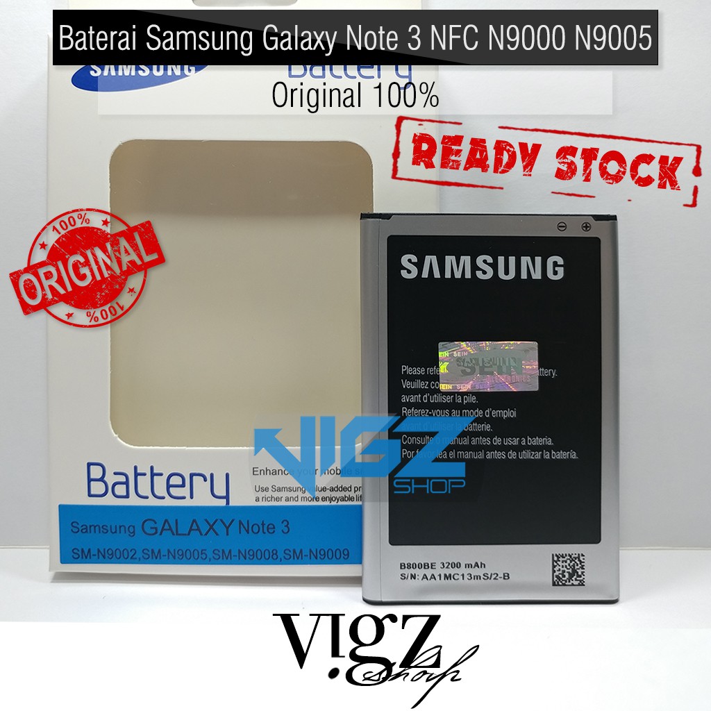 Baterai Sam   sung Galaxy Note 3 N9000 NFC Original SEIN 100%