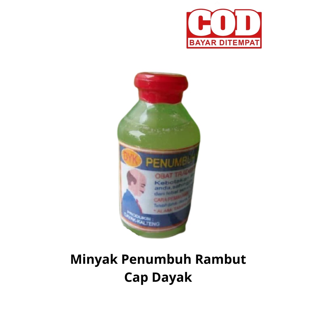 

Minyak Penumbuh Rambut cap dayak original asli KALIMANTAN