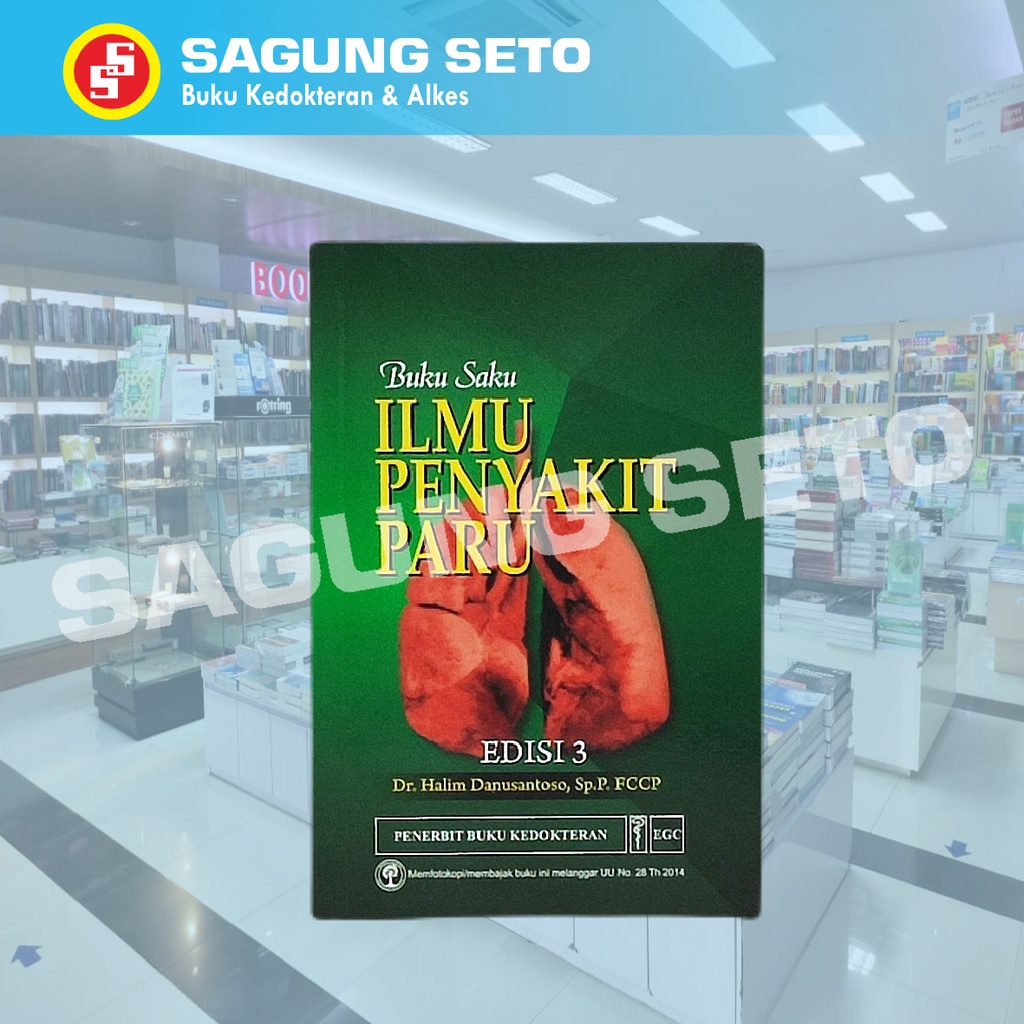 BUKU SAKU ILMU PENYAKIT PARU ED3 - DR HALIM