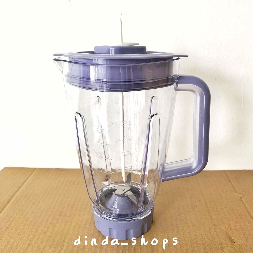 Set Gelas Jar Jus Blender Philips Hr 2221 2222 2223 Plastik