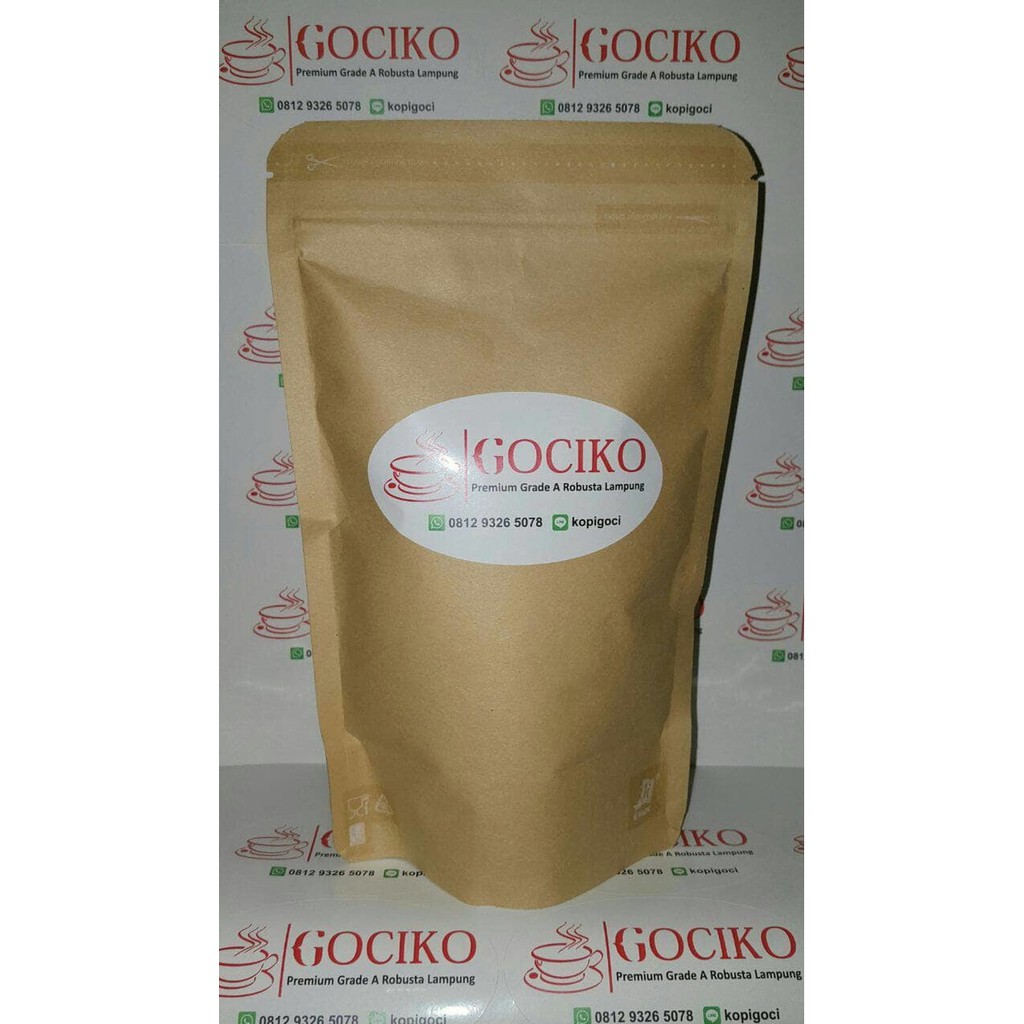 

GOCIKO - Kopi Bubuk Robusta Lampung 200gr Premium Grade A