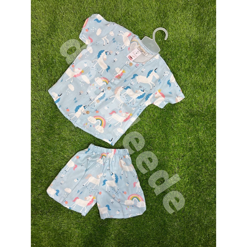 Oneset Rayon Anak / Oneset Daejon / Setelan Rayon Premium / Baju Rayon Anak / Setelan Baju Anak