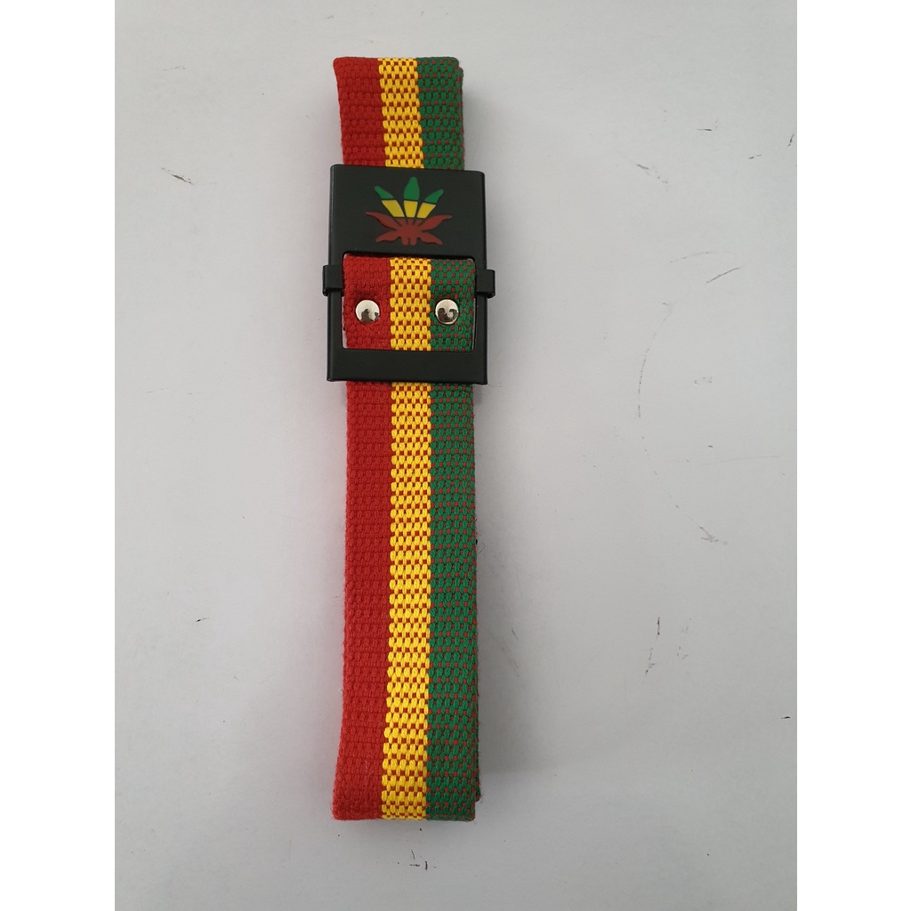 IKAT PINGGANG PRIA RASTA KANVAS SABUK PRIA GESPER MODEL RASTA