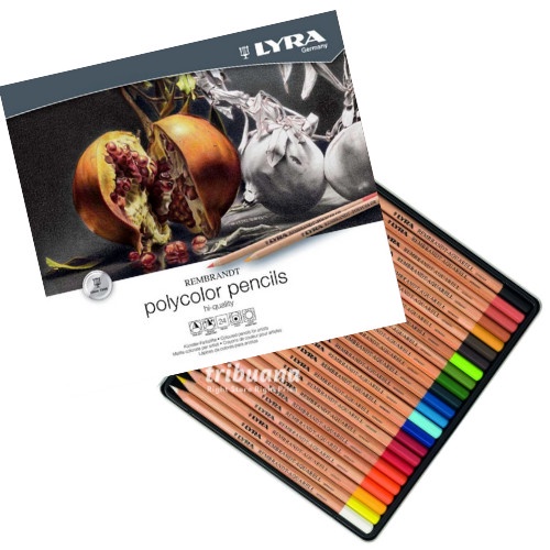 

Buruan Lyra Rembrandt Polycolor Pencils 24 Assorted Colors - Pensil Warna 24 Bagus