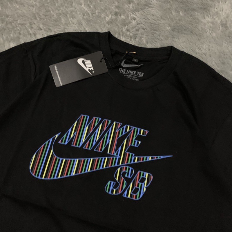 Kaos Tshirt Nike Sb Rainbow Fulltag &amp; Lebel