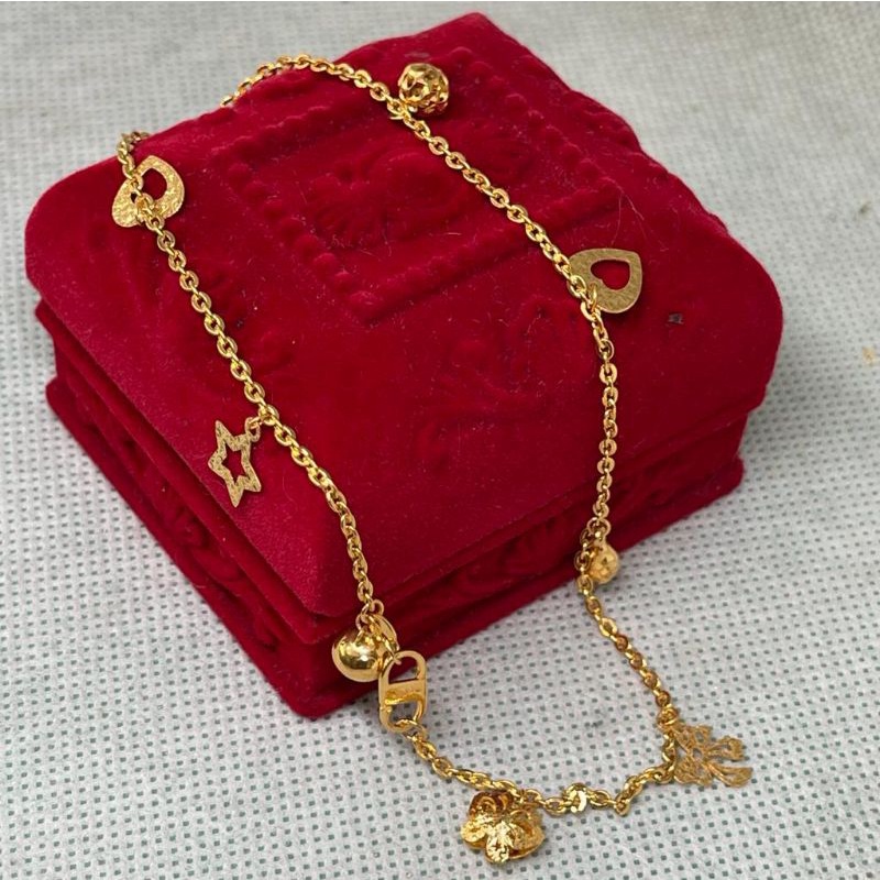 Gelang Kaki Emas 700/16k