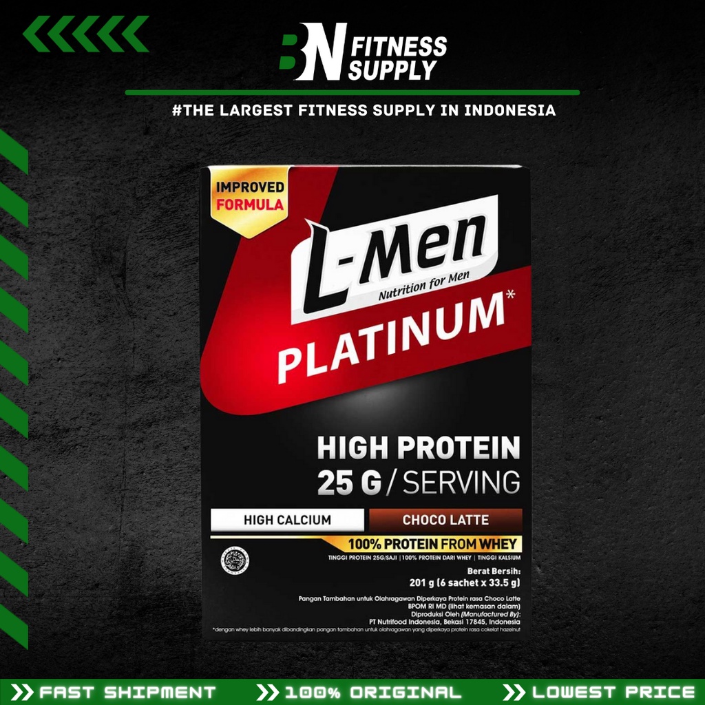 L-Men Platinum Whey Protein Powder