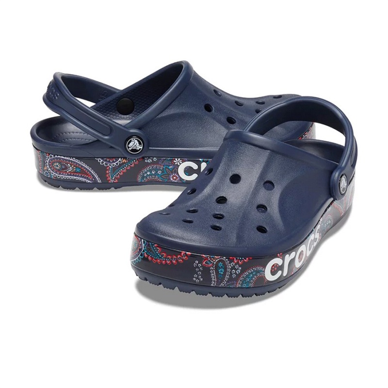 Sandal Crocs Baya Graphic / Sandal Anti Air / Sandal Karet / Sandal Kodok / Sandal Crocs Unisex / Pria Dan Wanita