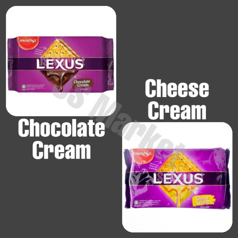 

MUNCHY'S LEXUS CHOCOLATE CREAM/CHEESE CREAM 5×19GR