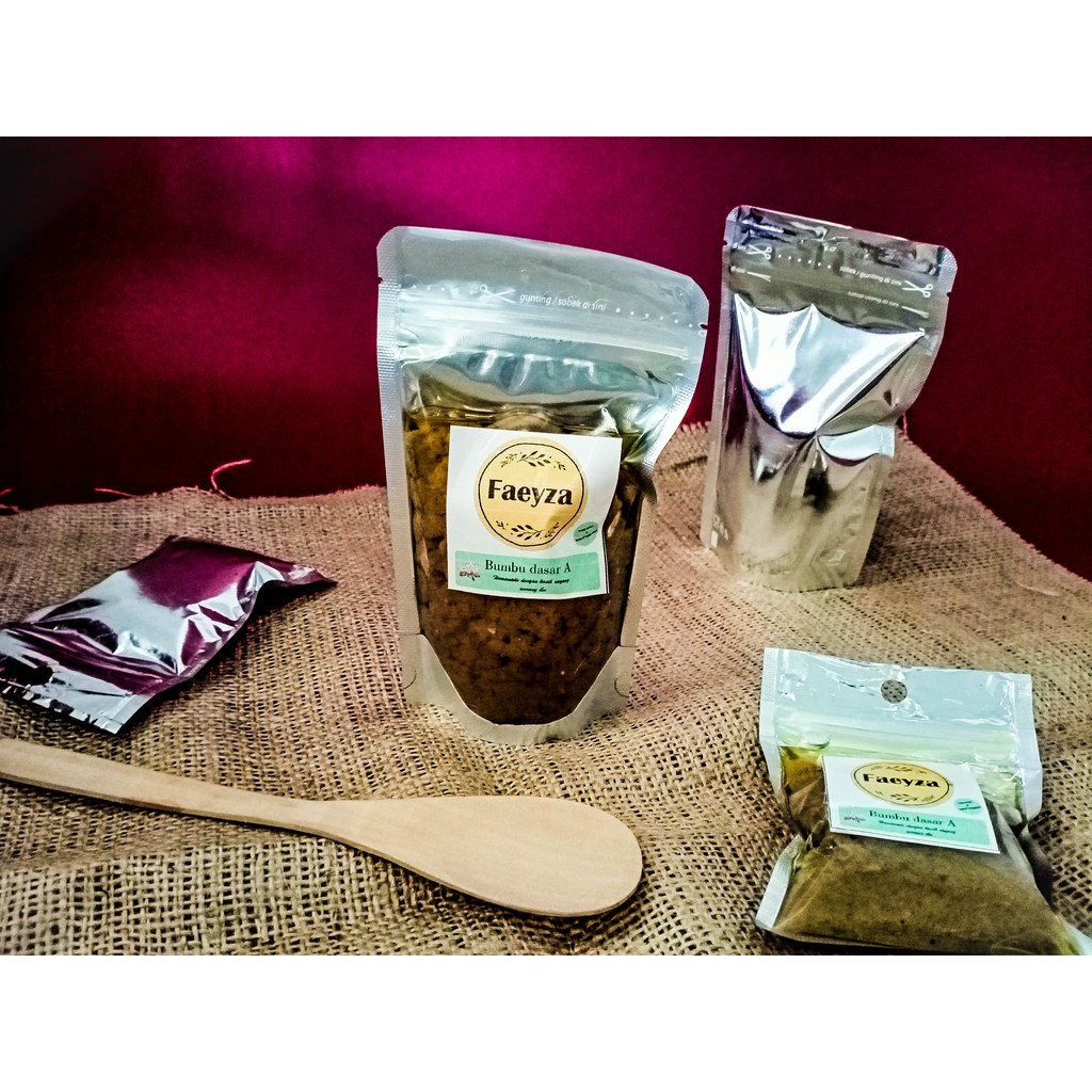 

BUMBU DASAR A POUCH 150G |BUMBU DASAR PUTIH |BUMBU DASAR BENING|