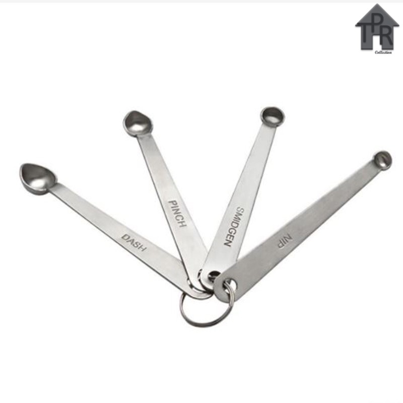 Stainless - Sendok Takar / Sendok Bumbu GPK-4pcs.