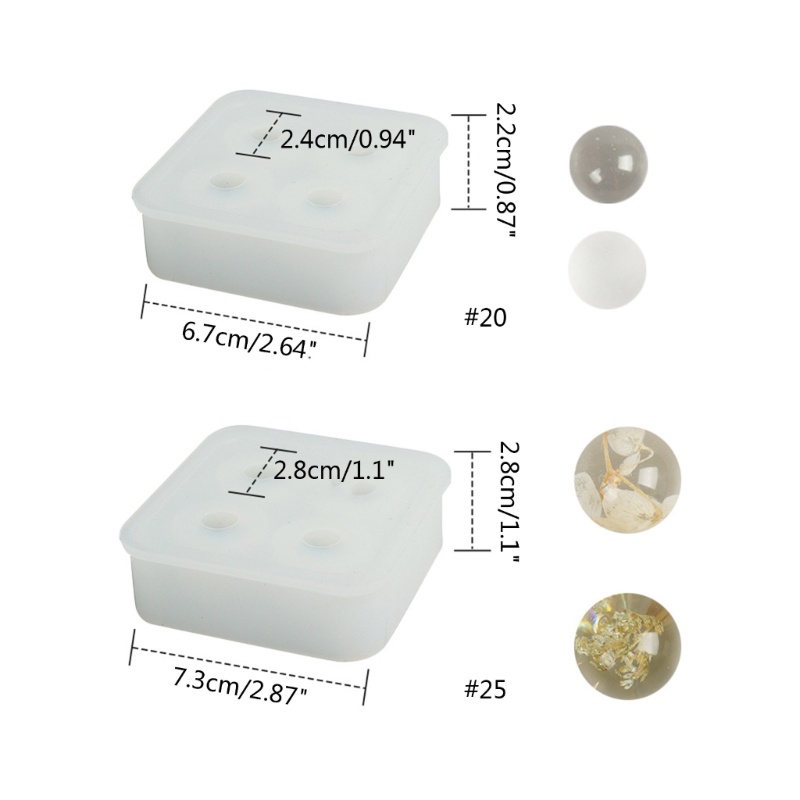 Cetakan Resin Epoksi 3D Bahan Silikon Untuk Membuat Kerajinan Liontin