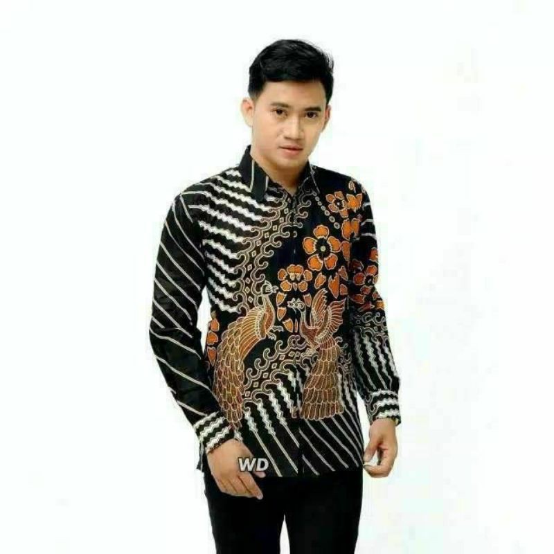 KEMEJA HEM BATIK TERLARIS DAN TERMURAH BERKUALITAS bfj 003 new