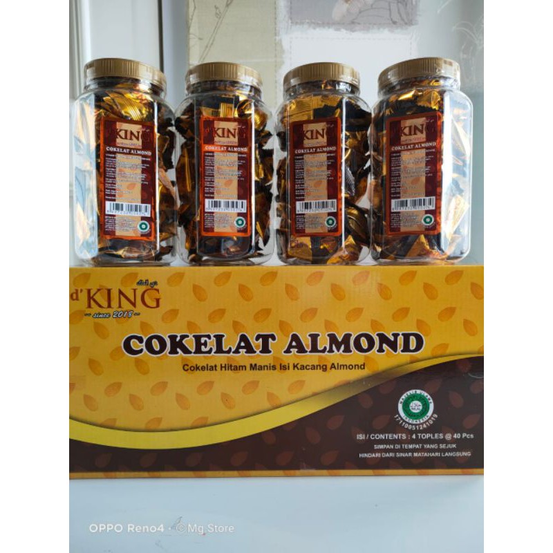 

D'King cokelat almond (new variance)