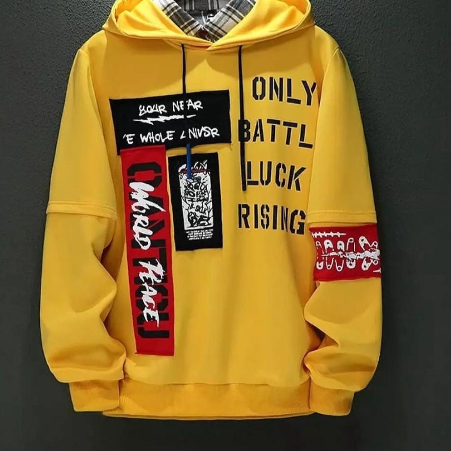 Langsung Order Cod Jaket Sweater Hoodie Distro Pria Sweeter Hudy NY L Laki Sweter Hudie Putih Cowok 