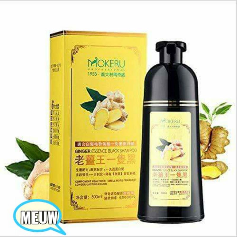 MOKERU SHAMPOO MENGHITAMKAN RAMBUT UBAN