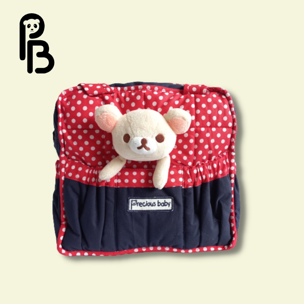 Precious Baby | Tas Perlengkapan Bayi | Diaper Bag | Baby Bag | Tas Oval Boneka