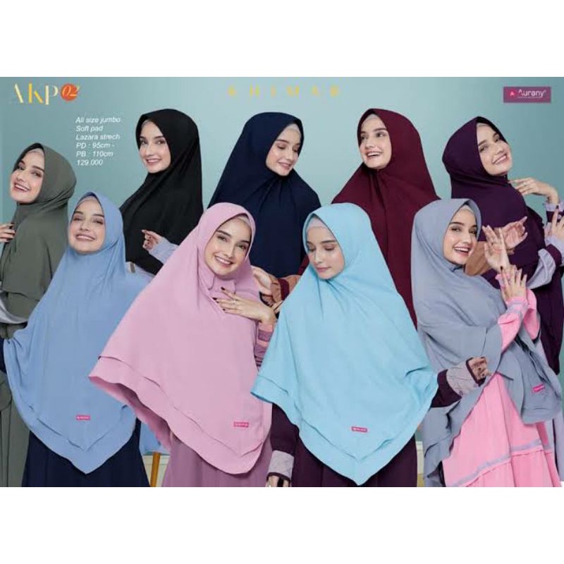 Laila Collection AKP 02 Hijab Instan AURANY Khimar Syar'i
