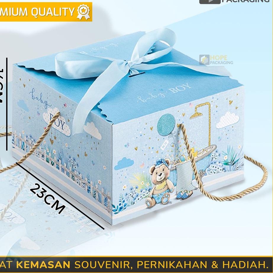 

Diskon G7MWF Gift Box Baby Girl/Baby Boy + Pita Tali/ Gift Happy Wedding Kotak Hampers Dus New Born Kado Lahiran 72 Diskon Promo