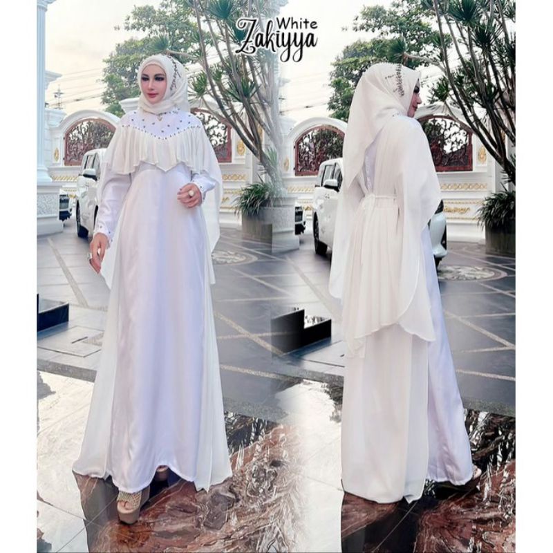 Gamis mewah muslimah gaun pesta masakini