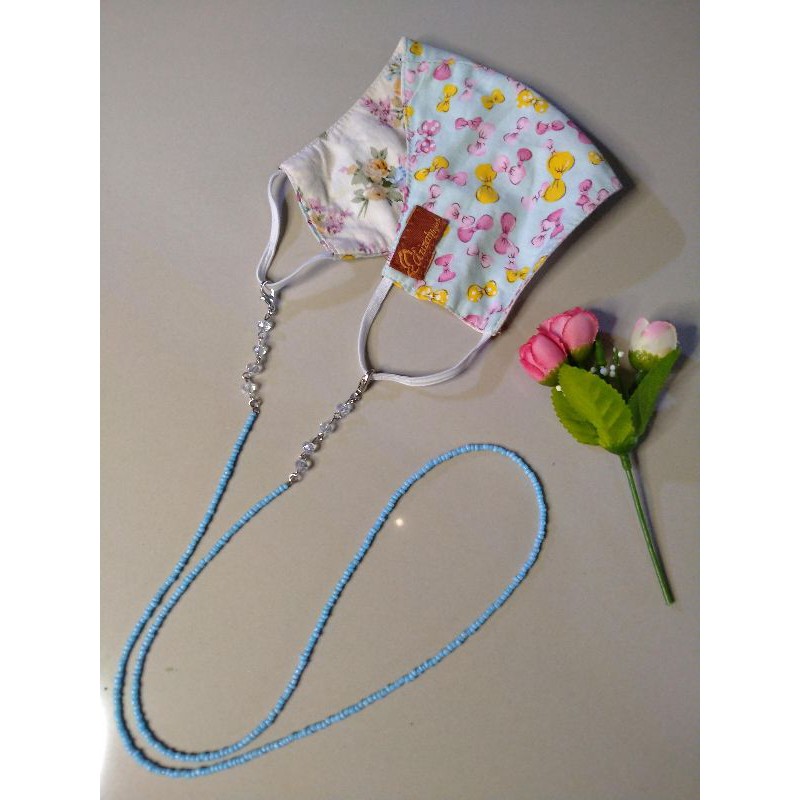 Kalung Masker Tali Masker Kalung Masker Mutiara