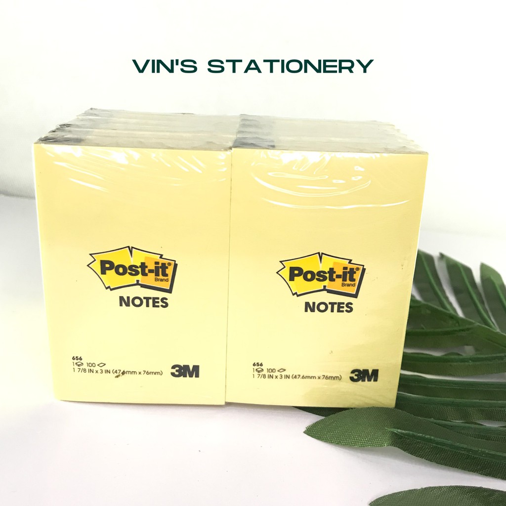 

ORIGINAL STICKY NOTE / POST IT 3M 656 WARNA KUNING PER SATUAN / PAD