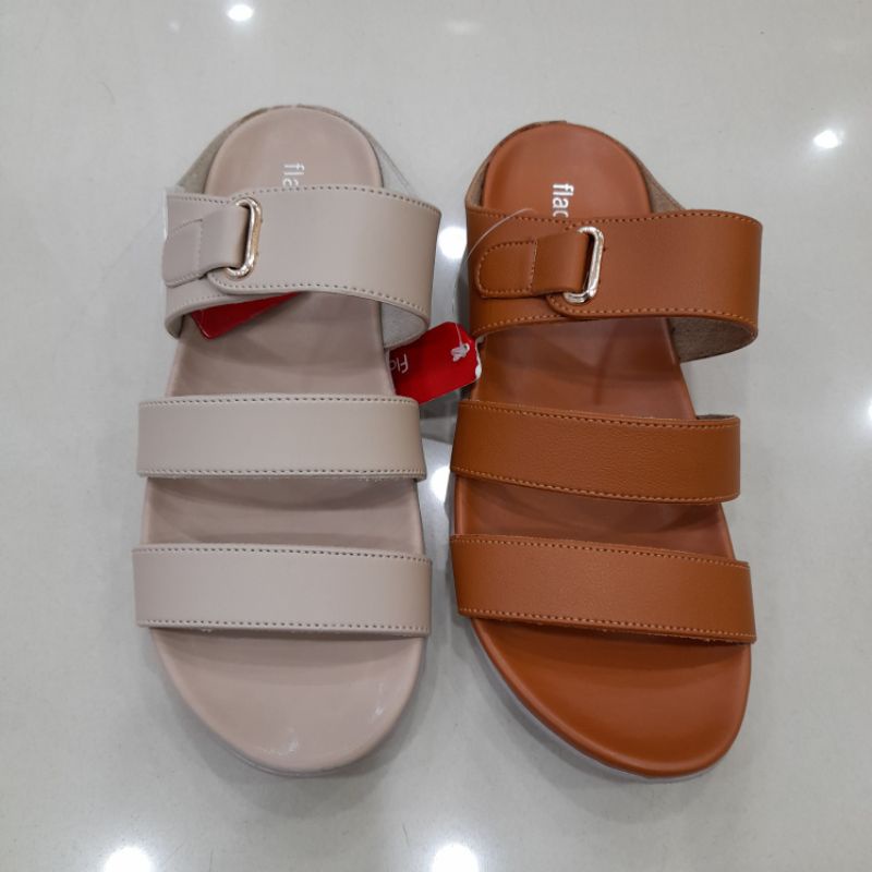 sandal flat wanita fladeo