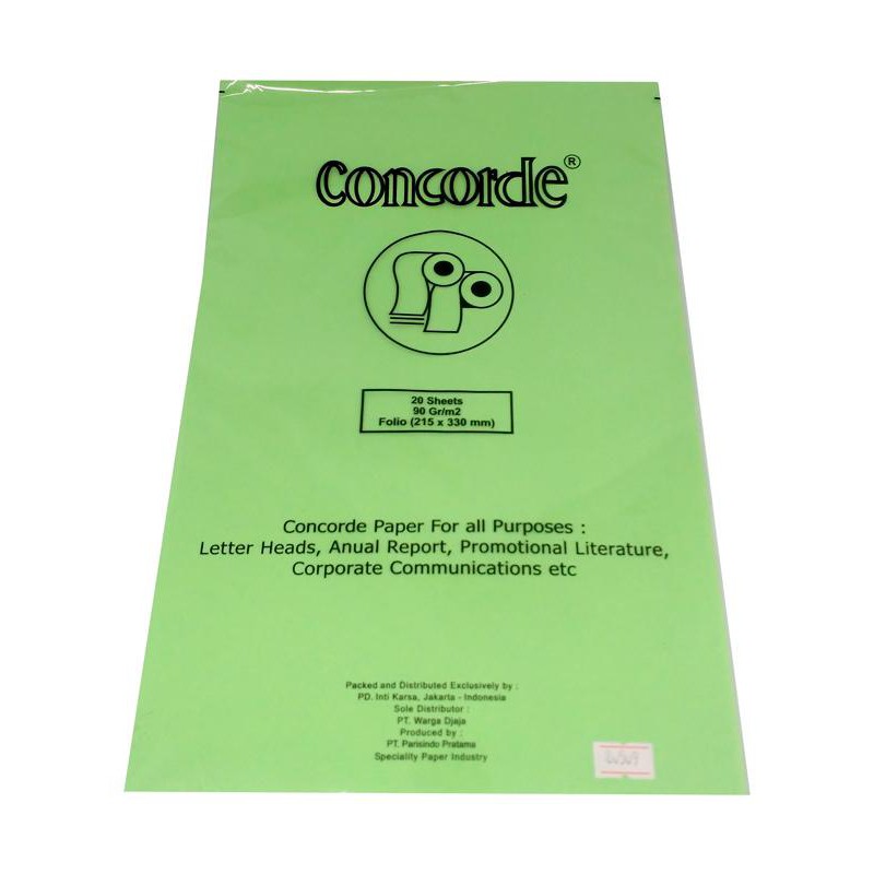 

Gramedia - Concorde Laid F4 90Gsm 80509