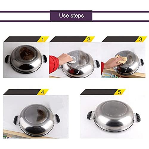 Krim Kerak Karat - Penghilang Noda Stainless Panci Kettle Kompor - Stainless Steel Cleaner Paste