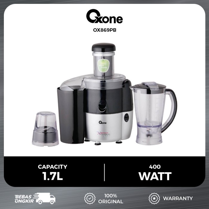 [Dapur] Oxone Ox869Pb Juicer Blender Set 1.7 L High Quality - Elektronik Dan Perangkat Dapur