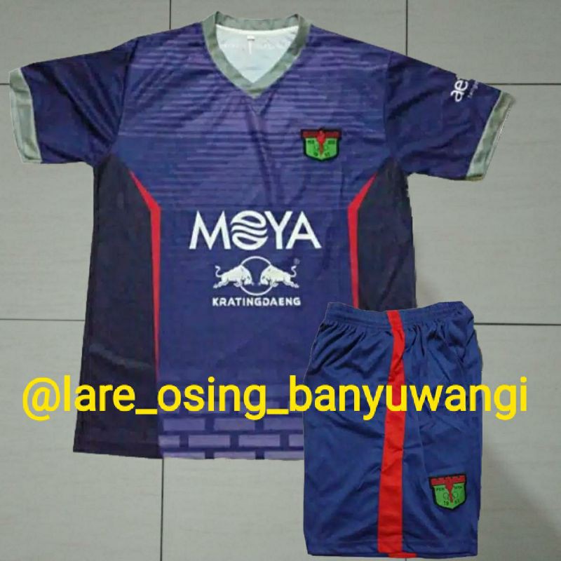 SETELAN DEWASA PERSITA TANGERANG 2019 HOME UNGU JERSEY CELANA LIGA 2 RETRO PRINTING
