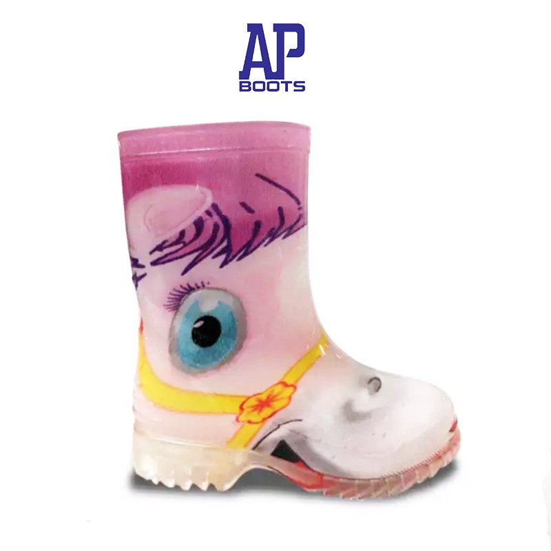 AP Boots Kids SAFARI PONY / Sepatu Boot Anak Karakter Binatang