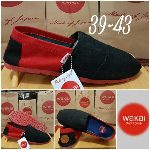Wakai slip on grade original pria